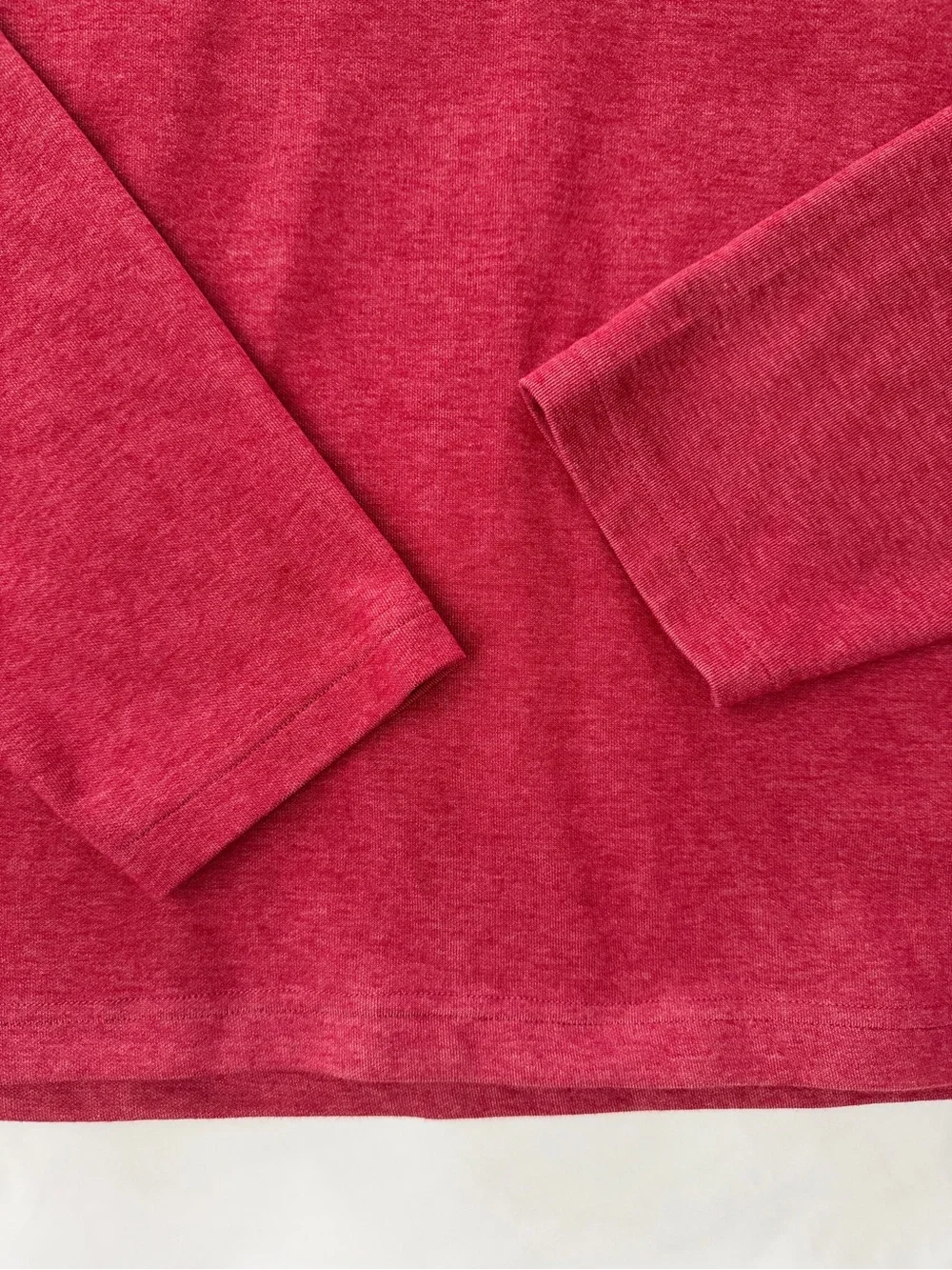 crown & ivy Men's Red Zip-Neck Sweater